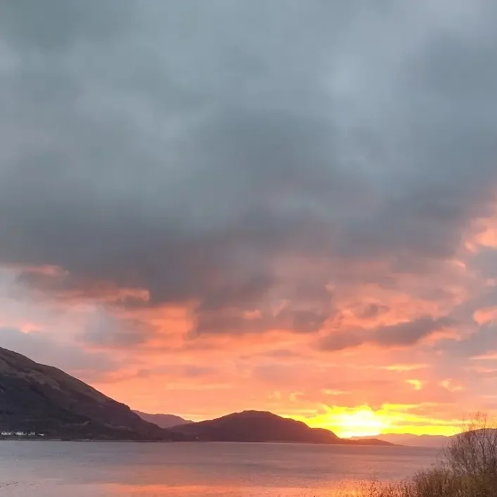 Sunset from Tigh Sgoile